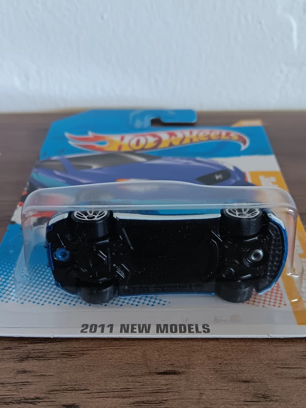 Hot Wheels Hyundai Genesis  Coupe 2011 New Models - Blue (With Protector)